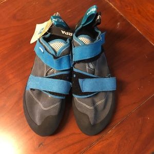 Scarpa rock climbing shoes
